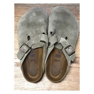 Birkenstock Boston Suede Leather